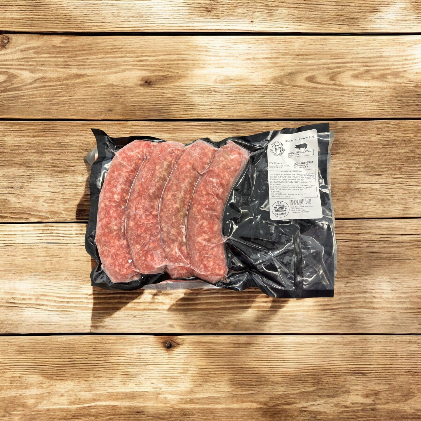 Bratwurst Sausage Links