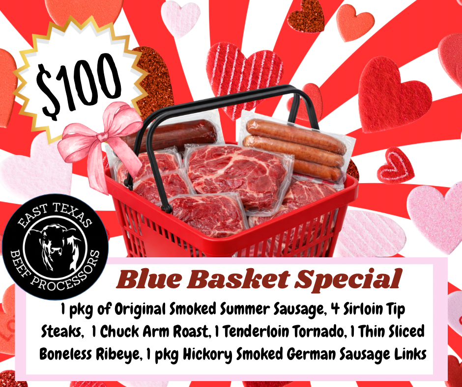February Blue Basket Special