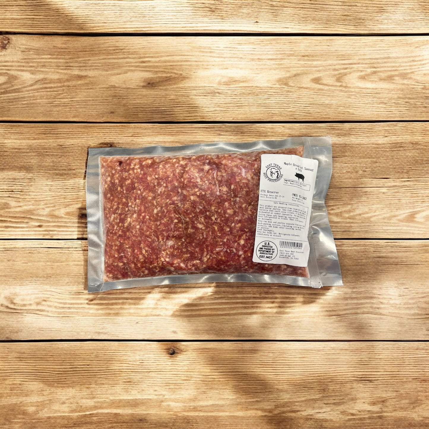 Maple Breakfast Sausage