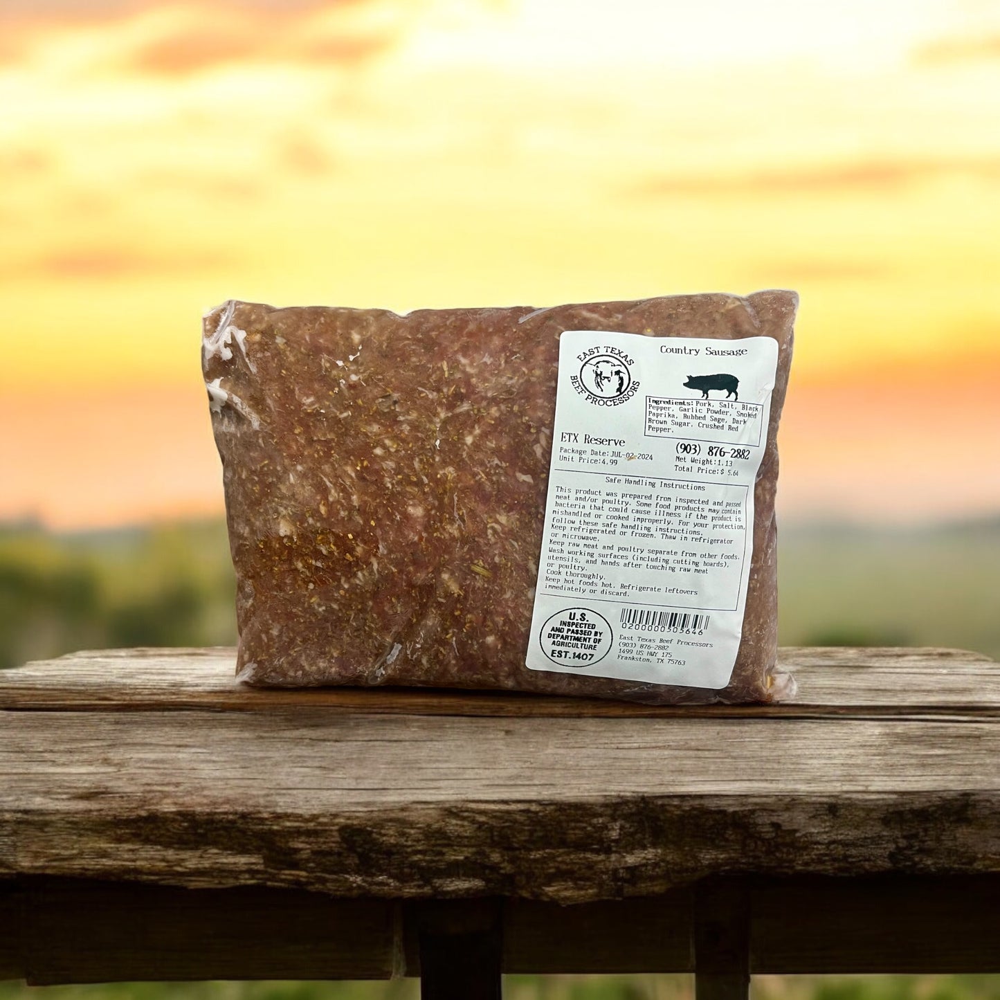 Country Breakfast Sausage