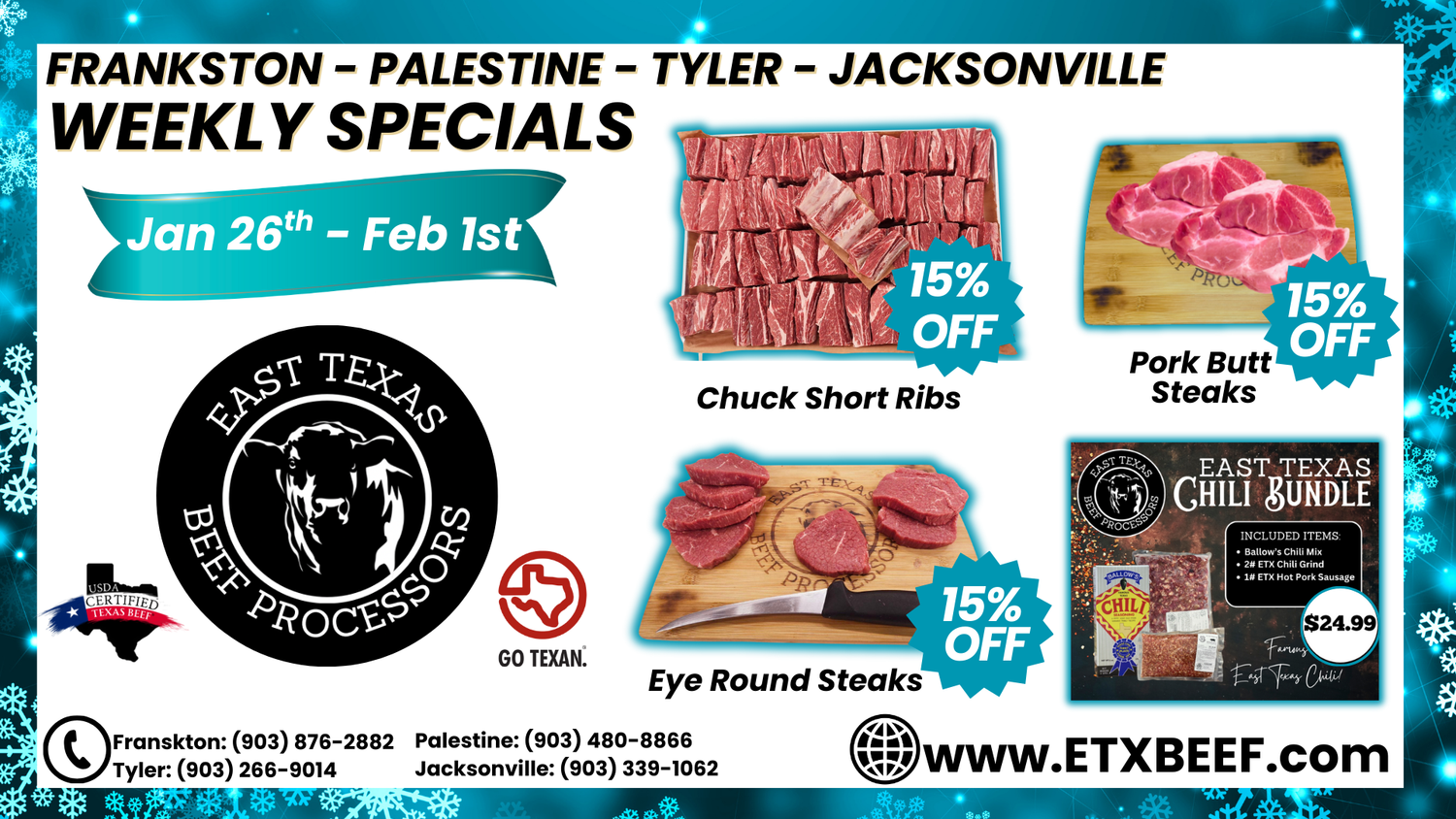 Weekly Specials, Preorders, & New Items