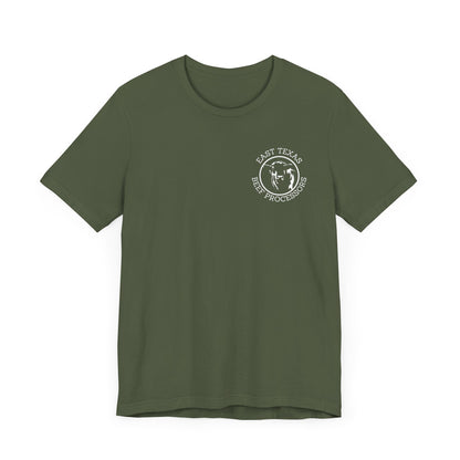 East Texas Beef Processors Tee, Unisex Short Sleeve Tee, Casual Wear, Texas Pride Shirt, Gift for Texans, Farm Life Apparel