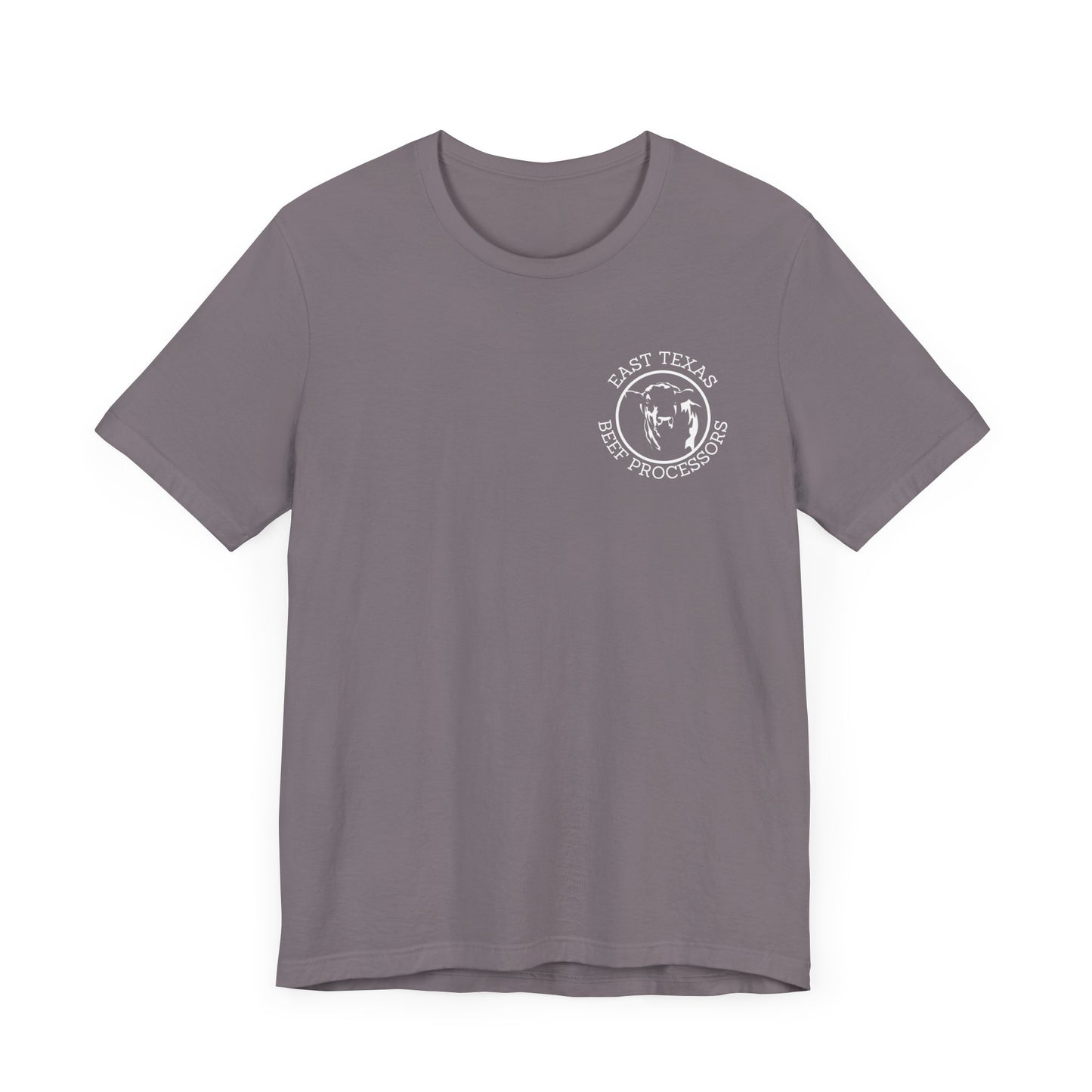 East Texas Beef Processors Tee, Unisex Short Sleeve Tee, Casual Wear, Texas Pride Shirt, Gift for Texans, Farm Life Apparel