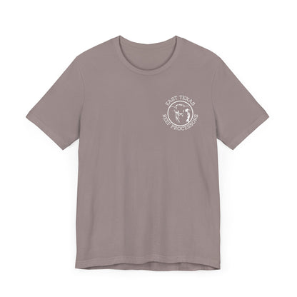 East Texas Beef Processors Tee, Unisex Short Sleeve Tee, Casual Wear, Texas Pride Shirt, Gift for Texans, Farm Life Apparel