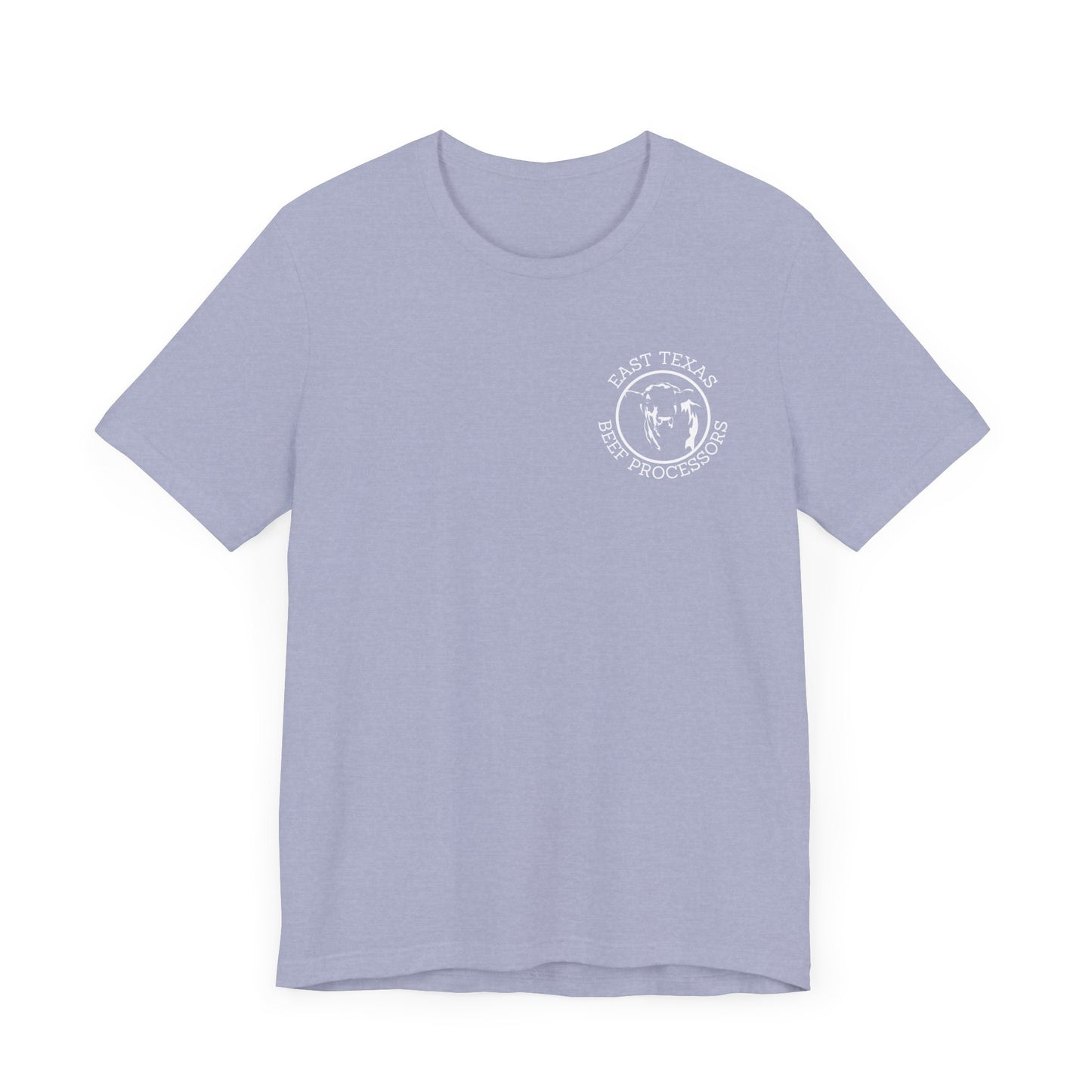 East Texas Beef Processors Tee, Unisex Short Sleeve Tee, Casual Wear, Texas Pride Shirt, Gift for Texans, Farm Life Apparel