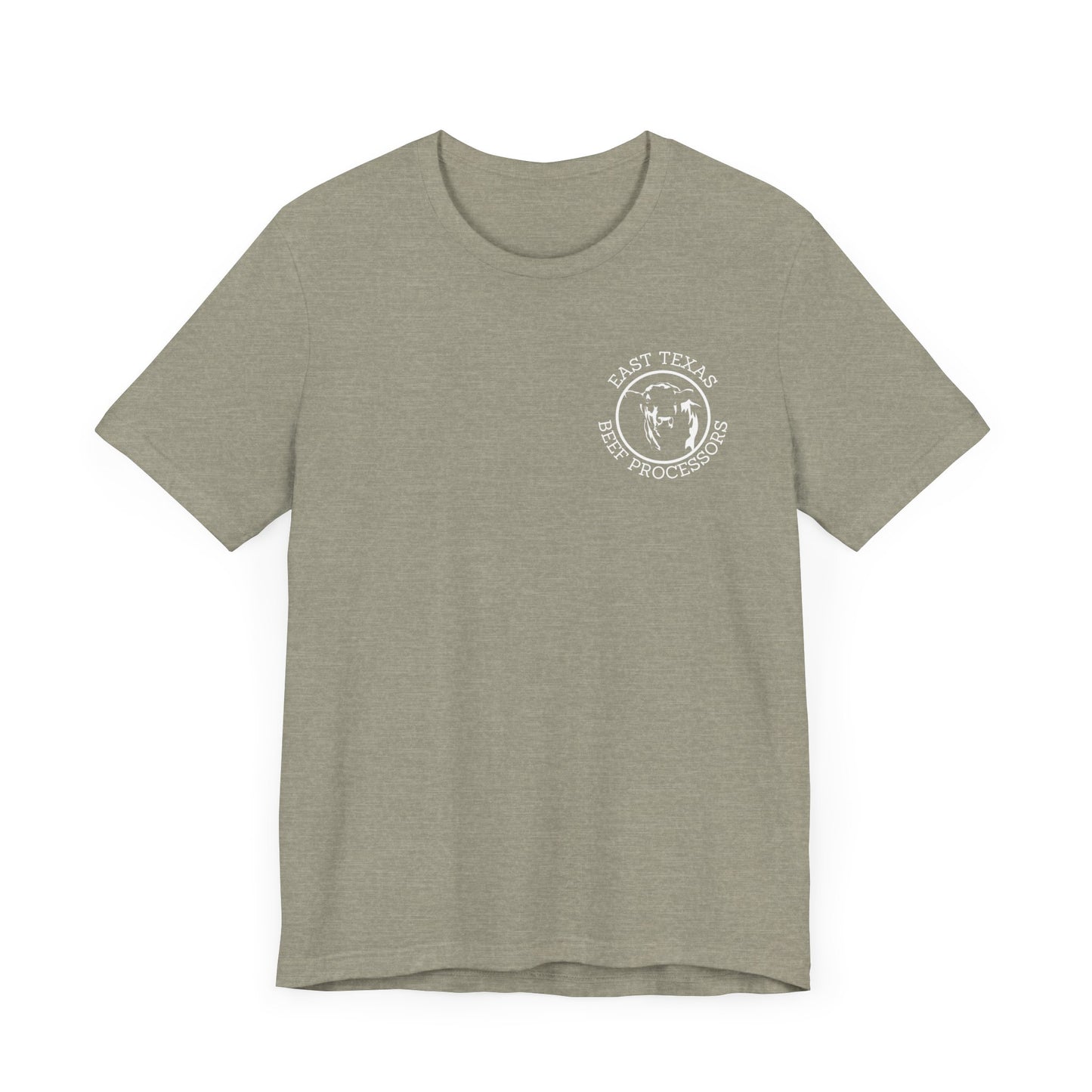 East Texas Beef Processors Tee, Unisex Short Sleeve Tee, Casual Wear, Texas Pride Shirt, Gift for Texans, Farm Life Apparel