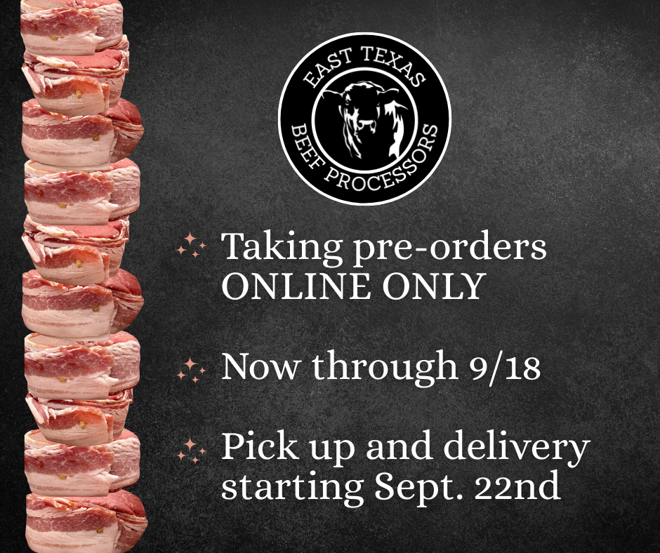 10pk Bacon Wrapped Filet Mignon *PRE-ORDER*