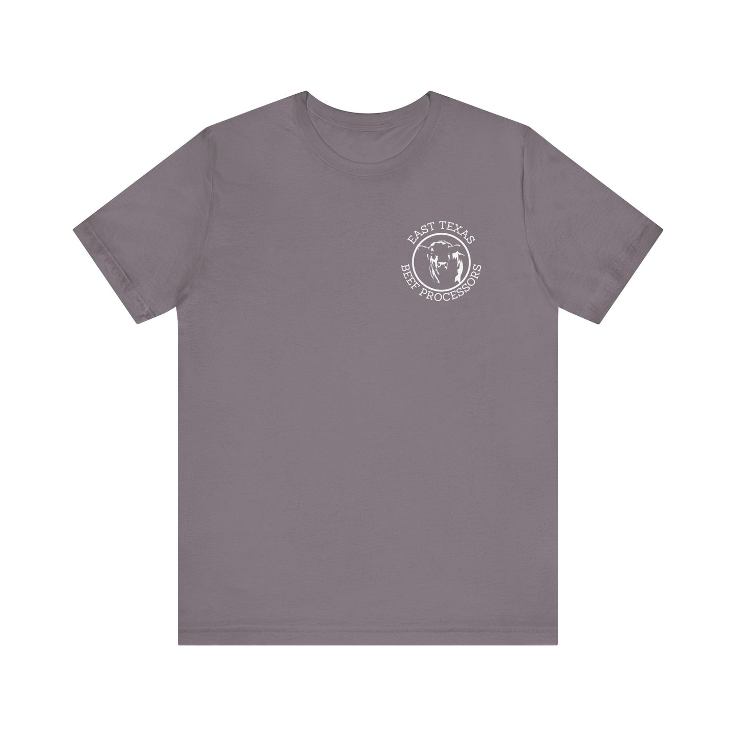 East Texas Beef Processors Tee, Unisex Short Sleeve Tee, Casual Wear, Texas Pride Shirt, Gift for Texans, Farm Life Apparel