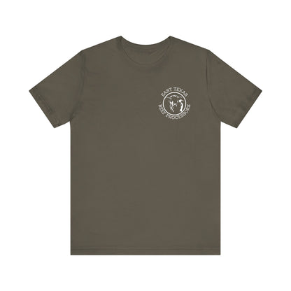 East Texas Beef Processors Tee, Unisex Short Sleeve Tee, Casual Wear, Texas Pride Shirt, Gift for Texans, Farm Life Apparel