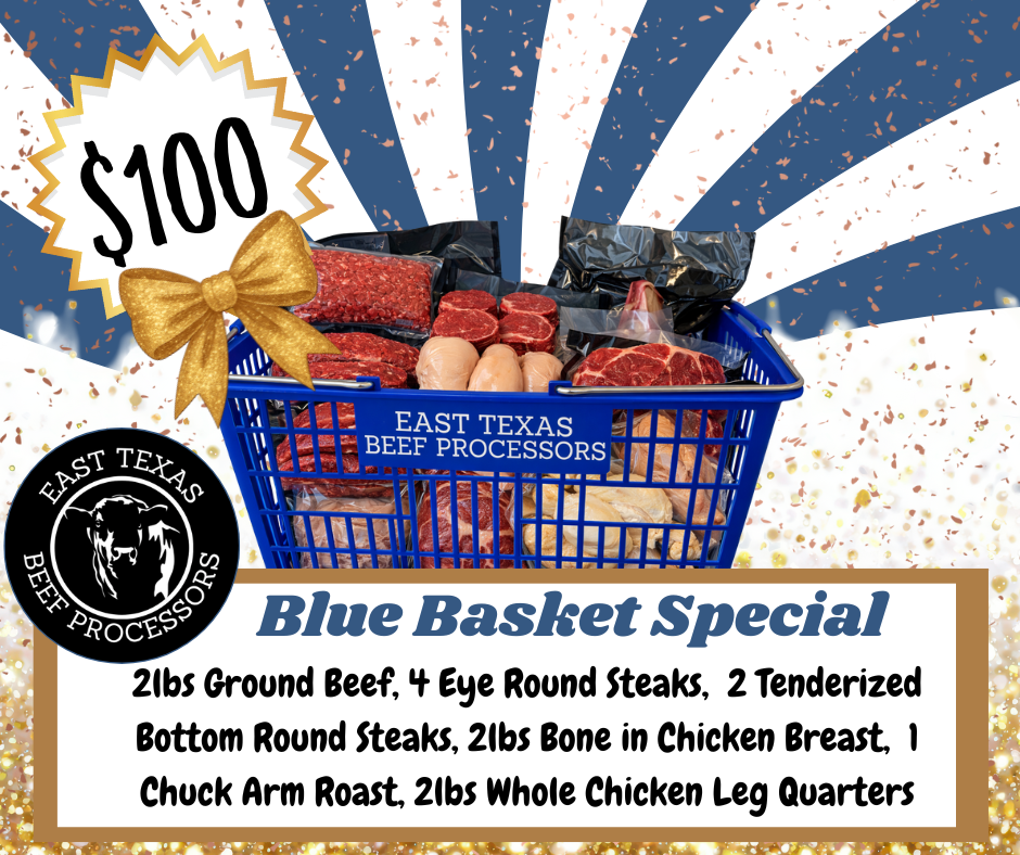 January Blue Basket Special