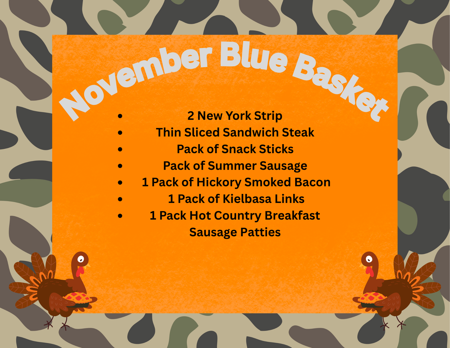 November Blue Basket Special